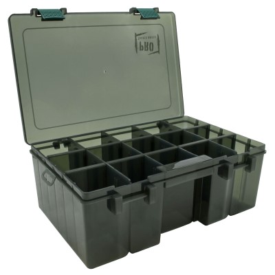Pro Tackle Gerätebox Multi Deep 18 x 17x 10cm - grün - 1Stück