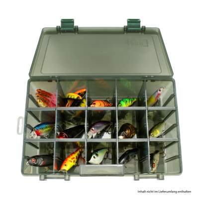 Pro Tackle Gerätebox Multi Deep 18 x 17x 10cm - grün - 1Stück