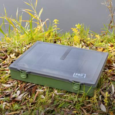 Pro Tackle Carp Rig Box Set, 36,5 x 30 x 5,5 cm -schwarz/grün - 1Stück