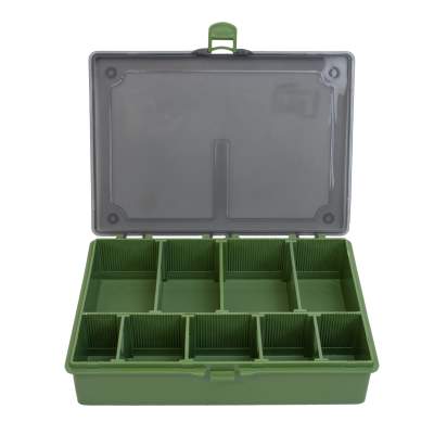 Pro Tackle Carp Tackle Box, 27 x 20 x 5,5 cm - grün - 1Stück