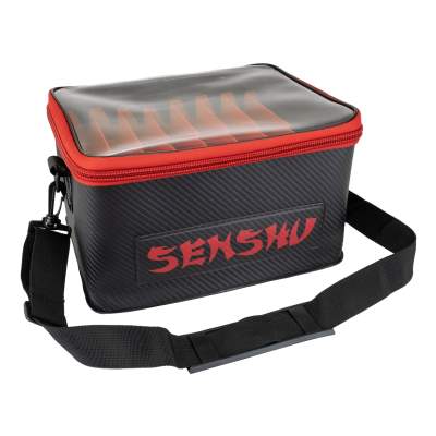 Senshu EVA Wobbler Bakkan Kunstködertasche 29 x 22 x 17 cm -schwarz/rot - 1Stück