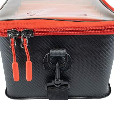 Senshu EVA Wobbler Bakkan Kunstködertasche 29 x 22 x 17 cm -schwarz/rot - 1Stück