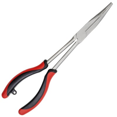 Pro Tackle Long Bend Nose Pliers Lösezange 1Stück - 28cm - 45°