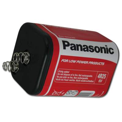 Panasonic BATTERIE -6 V Big Block (4 R 25), - 1Stück