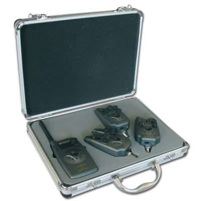 BAT-Tackle Funkbissanzeiger Set Indicator System 3+1 im Alukoffer,