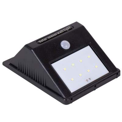 Bewegungsmelder Wand-Solarlampe mit 8 LEDs,