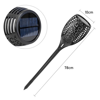 Solar LED Flackerlampe