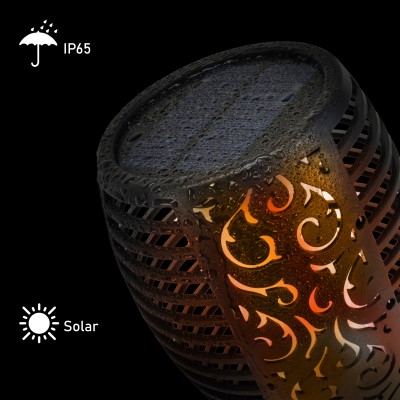 Solar LED Flackerlampe,