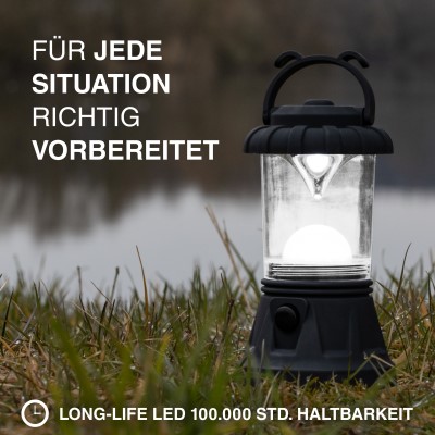 Camping LED Lampe rund 15 LED,