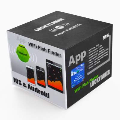 Luckylaker WiFi Fishfinder Echolot für Smartphones,