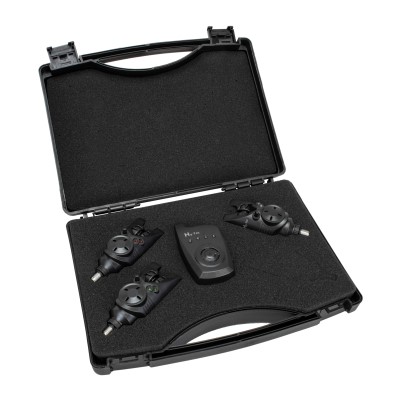 BAT-Tackle Funkbissanzeiger Set Hy-Tec System 3+1 im Koffer,