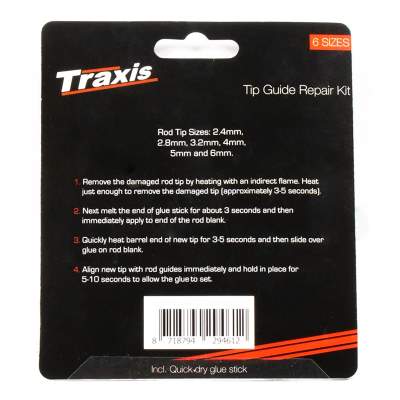 Traxis Tip Guide Repair Kit Rutenspitzen 6 Stück