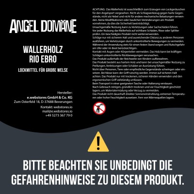 Angel Domäne Wallerholz Rio Ebro 38cm - 1Stück