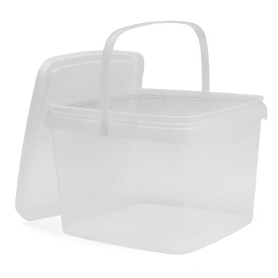 EuroCatch Eimer (wiederverschließbar) transparent - 2,5l