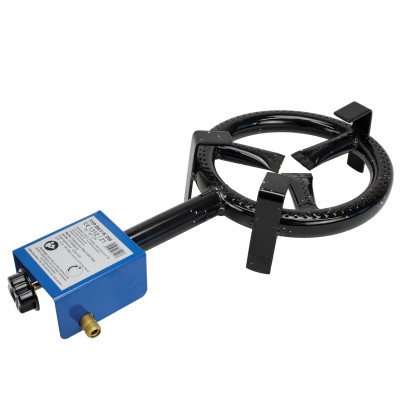 Eversmoke Gasbrenner Maxi 5000 Watt mit Druckminderer und Schlauch