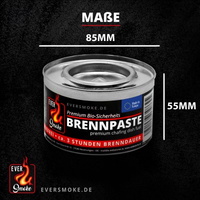 Eversmoke Premium Sicherheits Brennpaste / Brenngel 200g