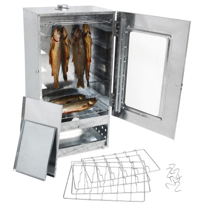 Eversmoke Räucherofen Magnum Pro mit Scheibe inkl. Thermometer 46x28x88cm - 1Stück