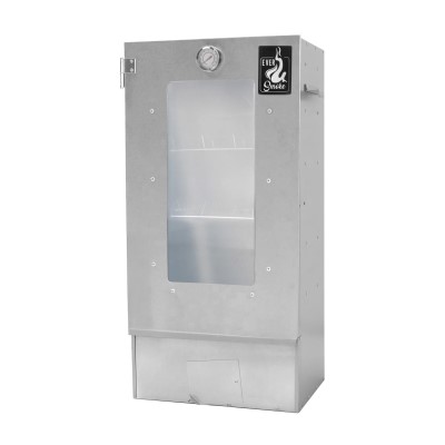 Eversmoke Räucherofen ‚Excellent II Medium‘ medium - 44x28x80,5cm - 1Stück mit Scheibe incl Thermometer