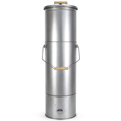 Eversmoke Teleskopierbare Räuchertonne - Räucherofen rund