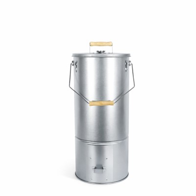 Eversmoke Teleskopierbare Räuchertonne - Räucherofen rund