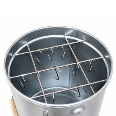 Eversmoke Teleskopierbare Räuchertonne - Räucherofen rund