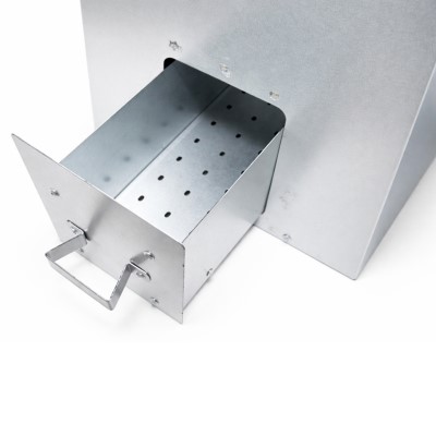 Eversmoke Teleskopierbare Räuchertonne - Räucherofen eckig