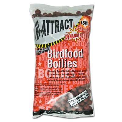 Dynamite Baits Boilies DY468, Strawberry & Icecream Flavour - (DY468) - 26mm - 1kg