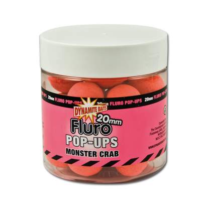 Dynamite Baits Fluro Pop Ups DY567, Monster Crab - (DY567) - 20mm - 150g