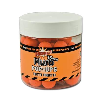 Dynamite Baits Fluro Pop Ups DY572, Tutti Frutti - (DY572) - 15mm - 150g