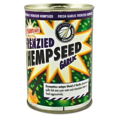 Dynamite Baits Frenzied Feeder Hempseed DY203, - Garlic - (DY203) - 350g