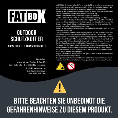 Fatbox Outdoor Schutzkoffer Trolley VS62