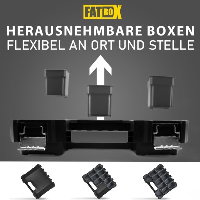 Fatbox Sortierkasten PBI 31 44x36x6,5cm - 3 Stück