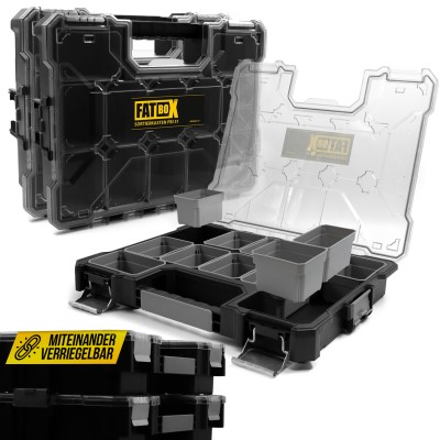 Fatbox Sortierkasten PBI 31 44x36x6,5cm - 2 Stück