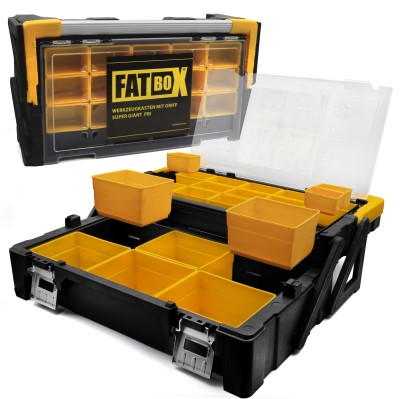 Fatbox Werkzeugkasten mit Griff Super GIANT PBI, 56x30,5 x16,5cm