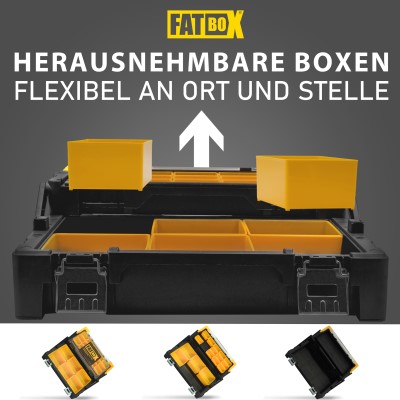 Fatbox Werkzeugkasten mit Griff Super GIANT PBI 56x30,5 x16,5cm