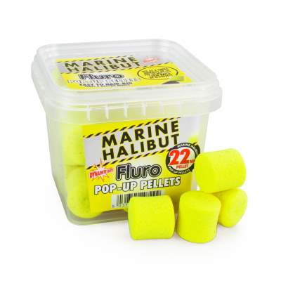 Dynamite Baits Marine Halibut Fluro Pop- Up Pellet 22mm Marine Halibut - 22mm