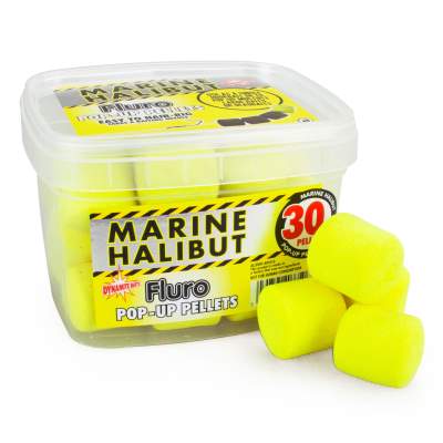 Dynamite Baits Marine Halibut Fluro Pop- Up Pellet 30mm, Marine Halibut - 30mm