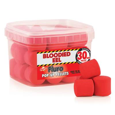 Dynamite Baits Bloodied Eel Fluro Pop- Up Pellet 30mm Bloodied Eel - 30mm