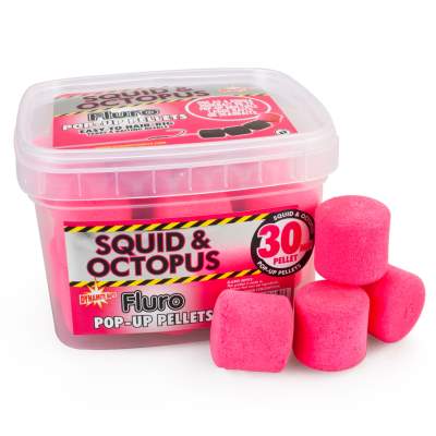 Dynamite Baits Squid Octopus Fluro Pop- Up Pellet 30mm Squid Octopus - 30mm