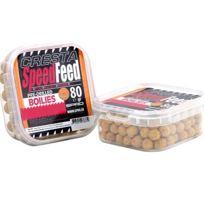 SPRO Cresta Speedfeed Pre-Drilled Boilies 9mm Vanilla