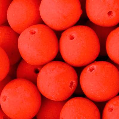SPRO SpeedFeed Pre- Drilled Boilies 9mm Fluo Strawberry,