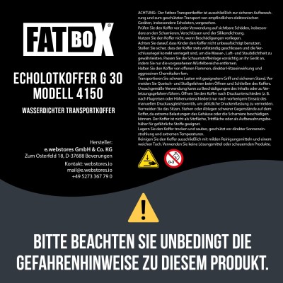 Fatbox Echolotkoffer G 30 Modell 4150