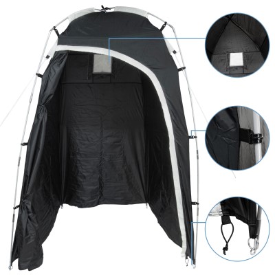 Kampa Loo-Loo Duschzelt/Toilettenzelt 120x120x225 - 1 Stück