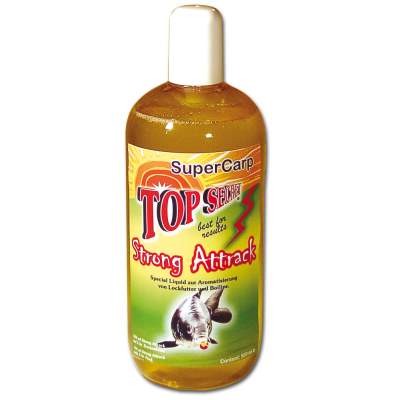 Top Secret Flüssiglockstoff Strong Attrack Special Liquid 500ml Supercarp (Karpfen), Karpfen - 500ml