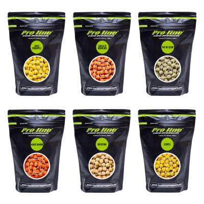 Pro line Readymades - Boilies Garlic & Robin Red - rot-braun - 1kg - 20mm