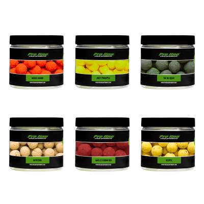 Pro line Readymades Pop-Ups Boilies Juicy Pineapple - neon gelb - 200ml - 15mm