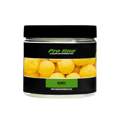 Pro line Readymades Coated Hookbaits Core, Scopex - gelb - 200ml - 20mm