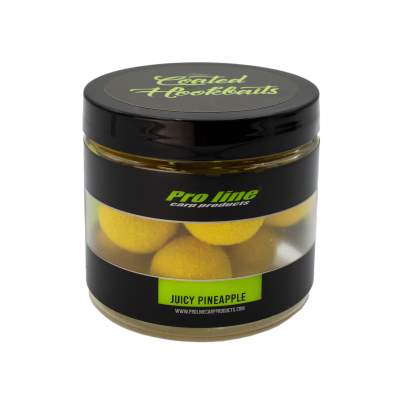 Pro line Readymades Coated Hookbaits Core, Juicy Pineapple - neon gelb - 200ml - 20mm