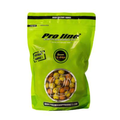 Pro line High Instant Readymades - Boilies Banana ´n Butyric - gelb/orange - 1kg - 15mm