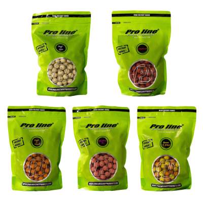 Pro line High Instant Readymades Boilies Peach & Pepper - orange - 1kg - 15mm